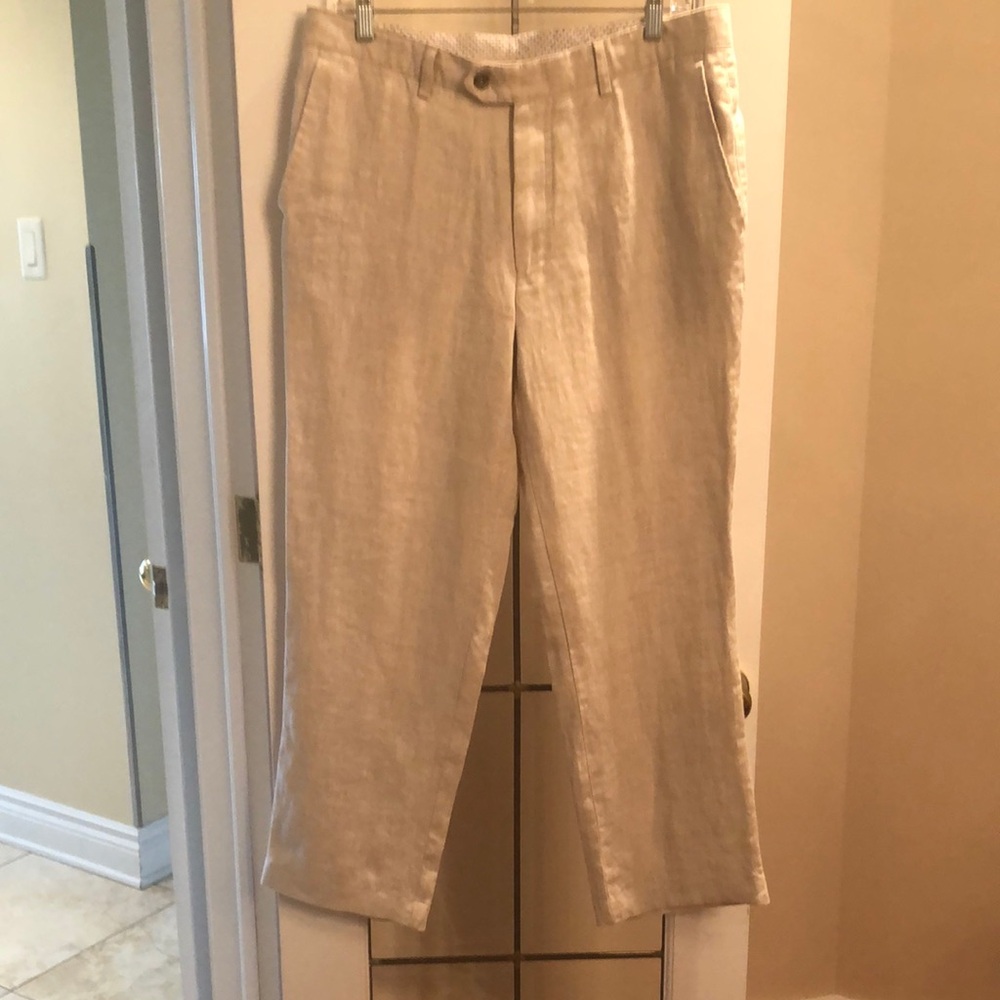 Men's 100% Linen Pants